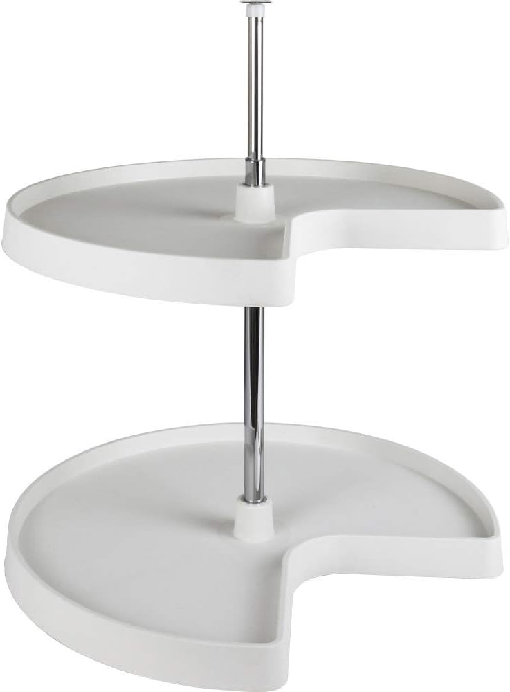 Hardware Resources Kidney Plastic Lazy Susan Set