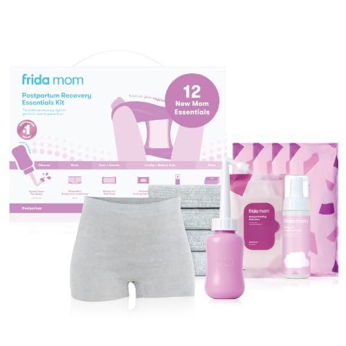 Frida 12pc Postpartum Essentials Kit, Hospital Bag Basics...