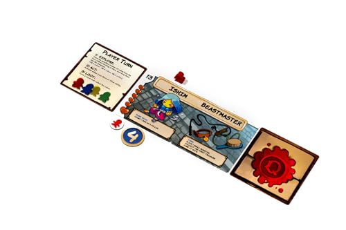 Dungeon Drop juego de mesa Fantasy 1-4 jugadores 8+ miniatura 6