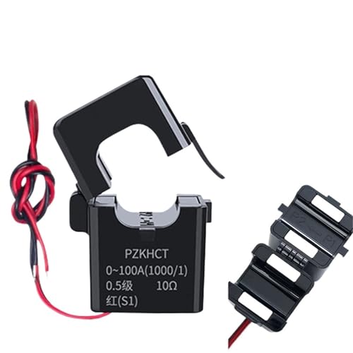 Transformador de corriente split 200A para medir CA con sensor de abrazadera estable 4