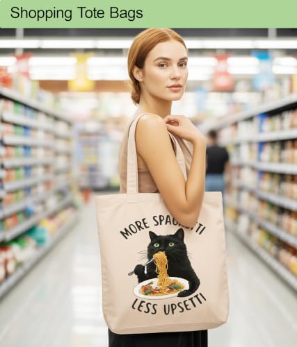 Image of Aesthetic Tote Bag for Women Girls, Stylish Tote Bag for Friends Besties Coworker