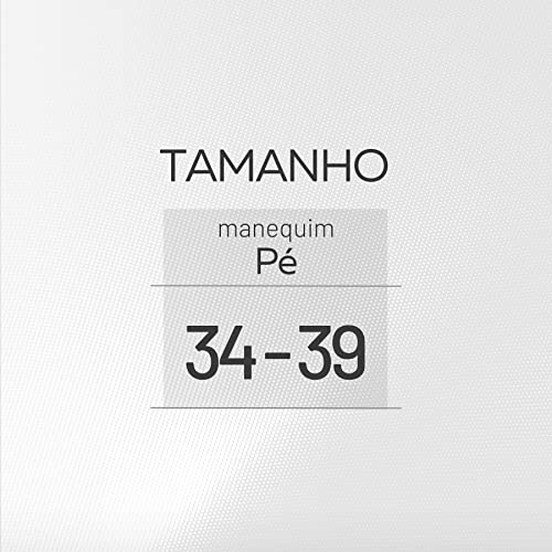 Kit 03 Pares Meias Sapatilha Puma Antiderrapante Pilates Feminino Adulto | 1 Marinho - 1 Preto - 1 P