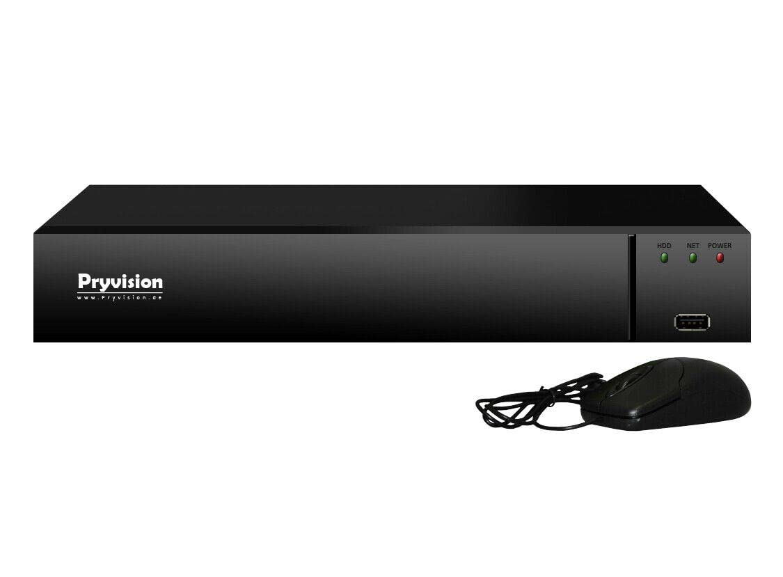 4K Netzwerk Video Rekorder 9 Kanal NVR Recorder H265 für IP Netzwerk Kameras UHD unterstützt 4K/8MP/5MP/4MP/1080P IP-Kameras