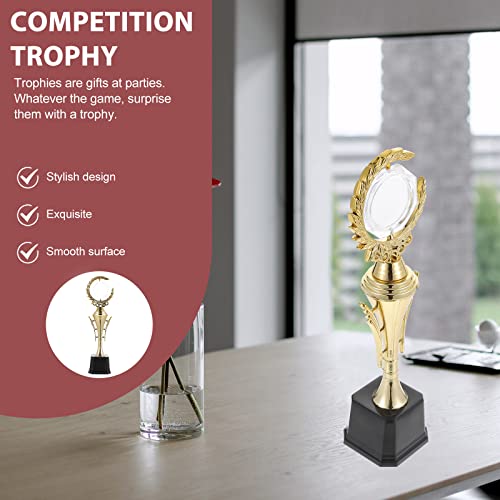 LUOZZY Troféu Gold Award Universal Troféu de plástico para lembrancinhas de festa Adereços ganhadore