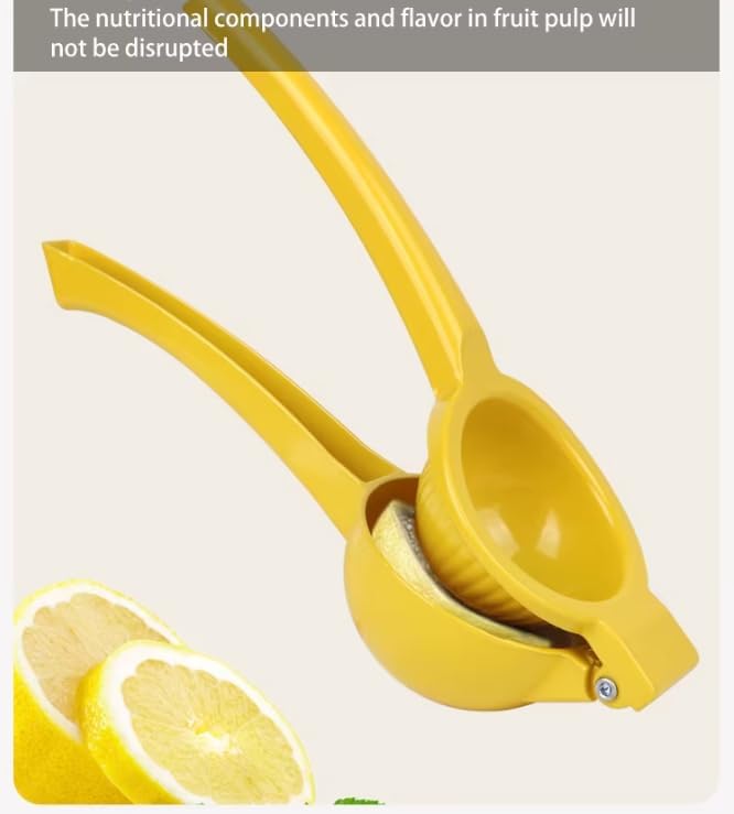 Miniatura 2 de Exprimidor manual del limón, exprimidor de cítricos presionado a mano de la aleación de aluminio