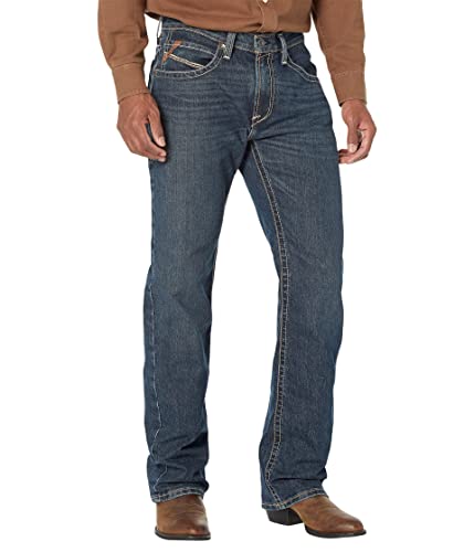 ARIAT M4 - Jeans elásticos relajados con corte de bota para hombre, Dallas, 40W x 36L