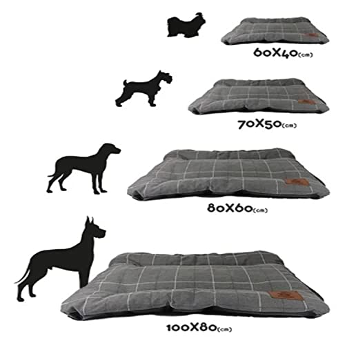 Cama Cachorro Colchonete Golden Retriever Grande Premium Gg Cinza