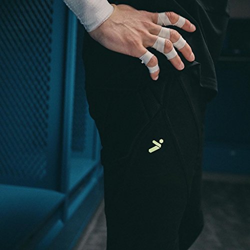 Storelli Exoshield Goalkeeper Pants | Full-Length Padded Soccer Pants | Premium Hip And Knee Protection | Black | Large #TOP2