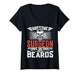 Photo Gallery donna awesome surgeon have tattoos and beards - surgeon maglietta con collo a v Photo Gallery donna awesome surgeon have tattoos and beards - surgeon maglietta con collo a v