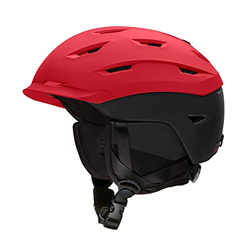 Ventilazione: AirEvac SMITH Level Casco, Adulti Unisex, Matte Lava Black (Multicolore), 51/55 cm