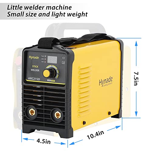 Hynade ARC215D Stick Welder 215A 110/220V Arc Welding Machine Dc Inverter Welder Dual Voltage Mma Welder Digital Display thumb #3