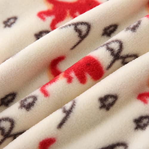 Girls and Toddlers' Polar Fleece Cartoon Print Jacket Boys Zip up Fall Lightweight Jacket Winter Warm Coat Outwear3