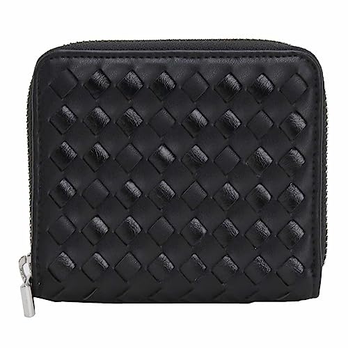 AMIKOMI 編み込み折財布