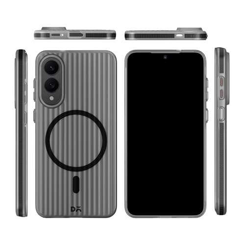Image of DailyObjects Beam 2.0 Magnetic Case Cover Compatible with Samsung Galaxy S25 Edge | Wireless Charging Slim Back Cover | 2 Layer Edge Protection & Shockproof - Black