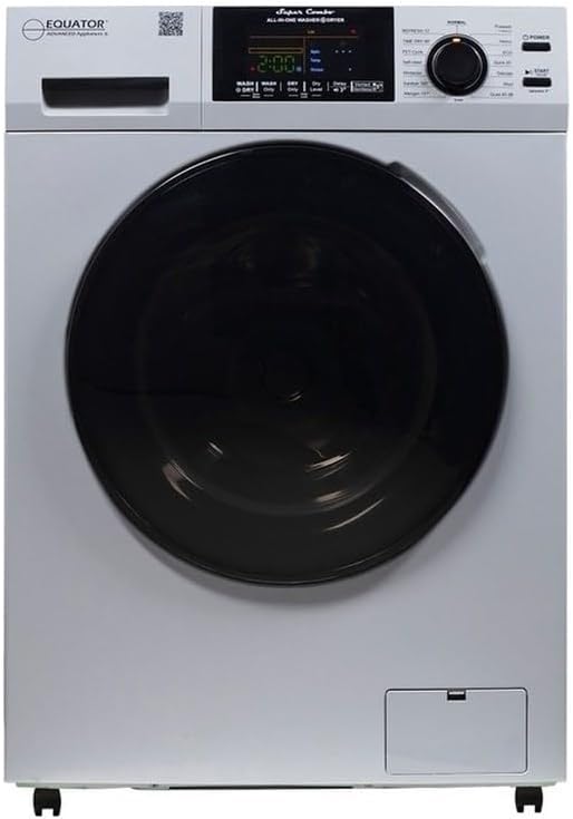 Pemberly Row All-in-One Washer Dryer w/Pet Cycle - 1.62cf/15lbs+Portability Kit