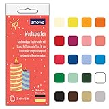 verzierwachsstreifen 🌟 PERFEKT FÜR KERZERNVERZIERUNG - Das Wachsfolien Set eignet sich perfekt zur Wachsdekorierung von Kommunionskerzen, Konfirmationskerzen, Traukerzen, Taufkerze, Weihnachtskerzen, Hochzeitskerzen, Osterkerzen oder Kerzenrohlingen