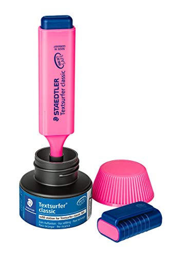 Staedtler 488 64-23 Textsurfer Classic Marker Pen 15-20 Refills for 364 Pink