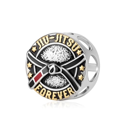 Bracelet jiu jitsu en argent sterling 925 pour homme, votre style au quotidien