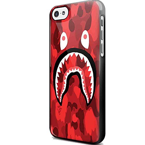 Bape Shark Camo Army Texsture for Iphone and Samsung Galaxy Case (iPhone 5/5s black)