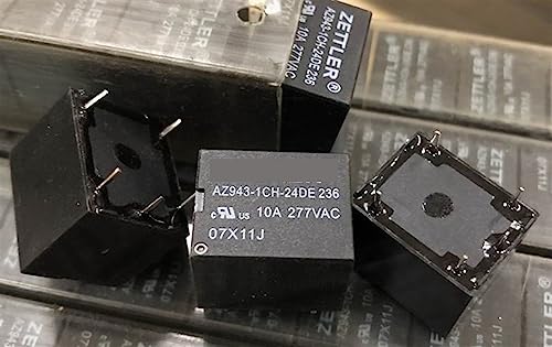 Relais 5 broches AZ943-1CH-24DE 24V pour circuits imprimés électroniques
