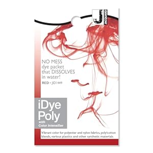 Jacquard iDye Poly Textilfarbe Rot JID1449