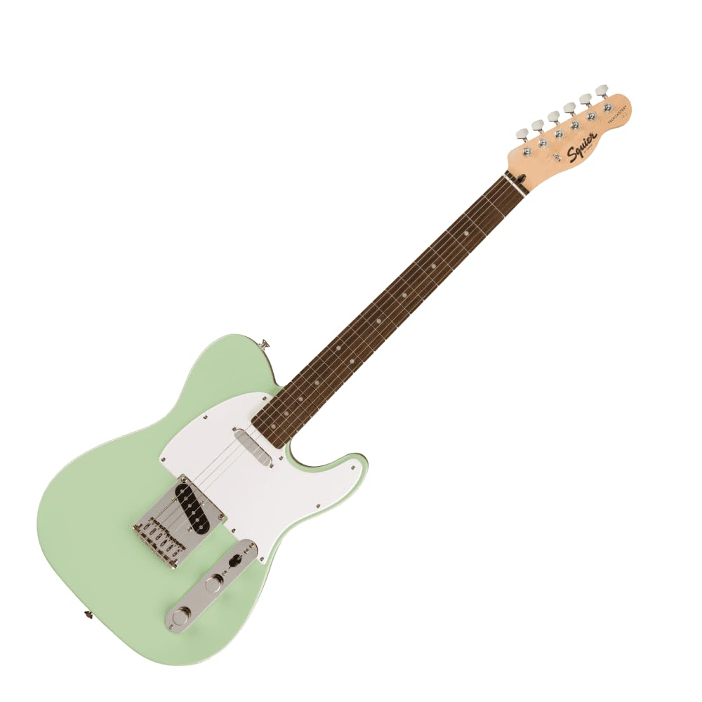 Fender Squier FSR Sonic Tele Lrl Wpg Surf Green 373450557 : Amazon