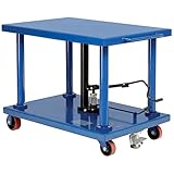 Global Industrial Work Positioning Post Lift Table Foot Control, 48
