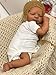 Zero Pam Black Reborn Baby Dolls Silicone Full Body-18 in Realistic Baby Doll, Black Reborn Dolls Girls, African American Full Silicone Doll, Real Life Newborn Babies with Accessories