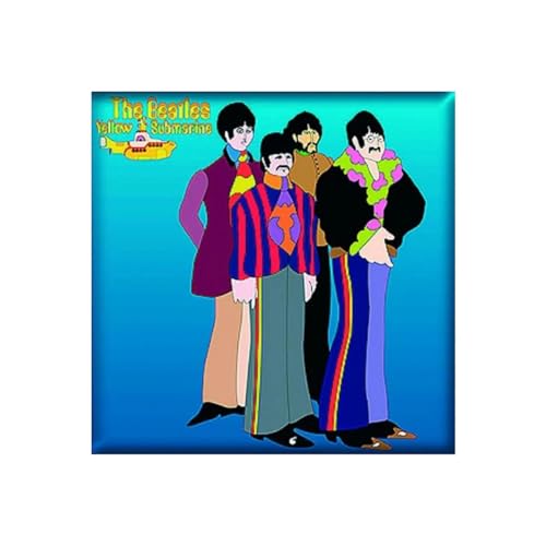 The Beatles Fridge Magnet: Yellow Submarine Sea of Science