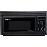 Sharp R1875T 850W Over-the-Range Convection Microwave, 1.1 Cubic Feet, Black