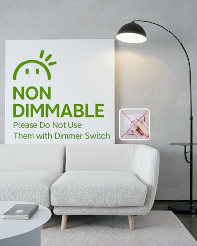 BrightArk 4 Pack Energy Saving Light Bulbs, 11W CFL Low Energy Light Bulbs E27 ES Screw in 11W=60W, Warm White 2700K 3U CFL Compact Fluorescent Stick Bulbs, Non-Dimmable - Image 4