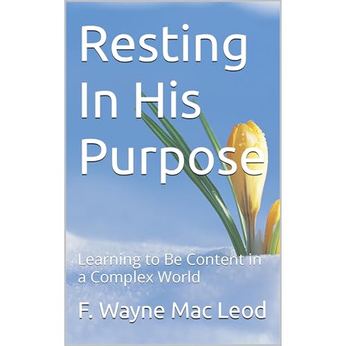 Resting In His Purpose Audiolibro Por F. Wayne Mac Leod arte de portada
