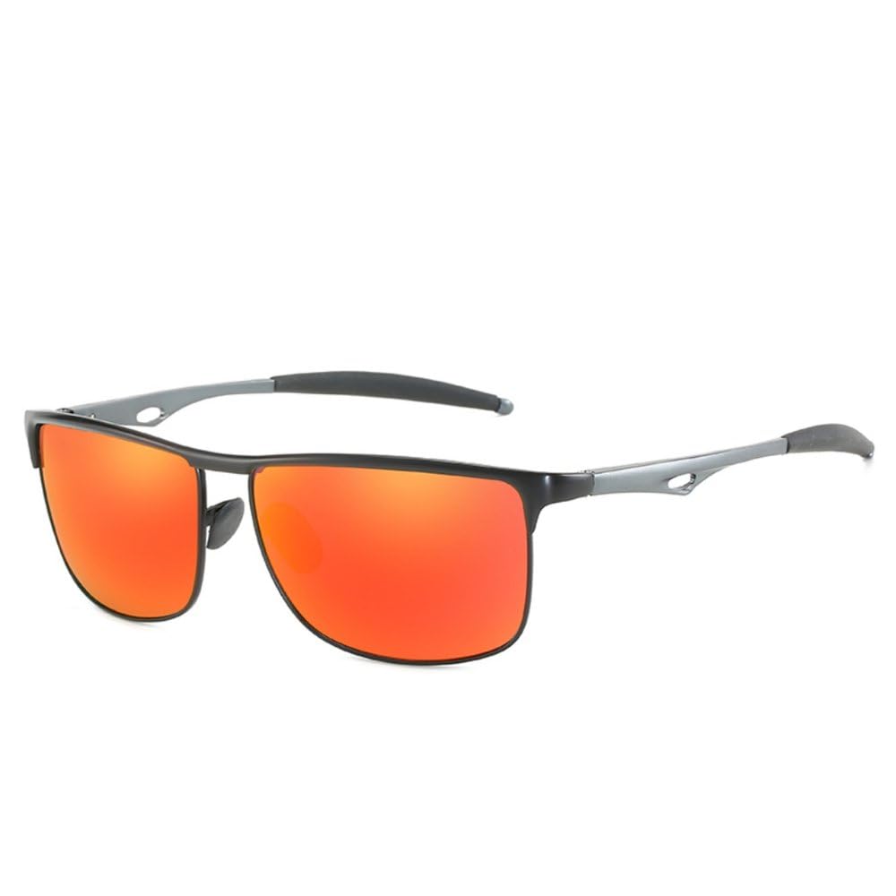 Gafas de sol metálicas polarizadas para hombre con protección UV400 para conducir, pescar, hacer senderismo, jugar al golf y uso diario, 1.004