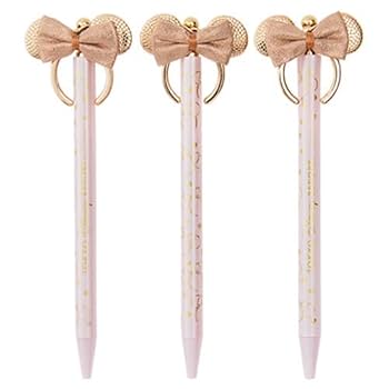 Amazon | ミニーマウス ボールペンセット（カチューシャチャーム