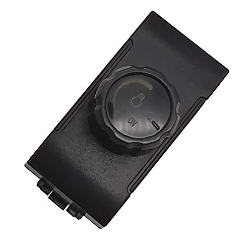 Dimmer Nero Antracite Compatibile Con Living Light, Living International E Living Air Frutti A Un Modulo (Dimmer)