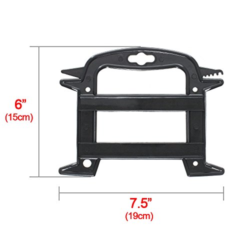 West Coast Paracord Line Winder Rope And Cord Organizer – Prevents Tangles, Kinks And Knots In Your Paracord (Black, 1 Pack) #TOP1