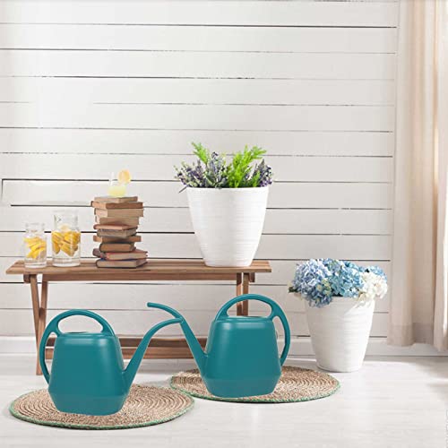 Almoxvye 1 Gallon Water Can, Dark Green Watering Can Long Spout Water Can For Indoor Plants, Garden House Flower, Outdoor Plants Watering #TOP5