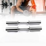 Eortzzpc Barra De Pesas Barra Corta, Bar Curl Bar, Bastón Olímpico Corto, Te Permitirá Construir Masa Muscular Y Adquirir Fuerza Tanto En La Parte...