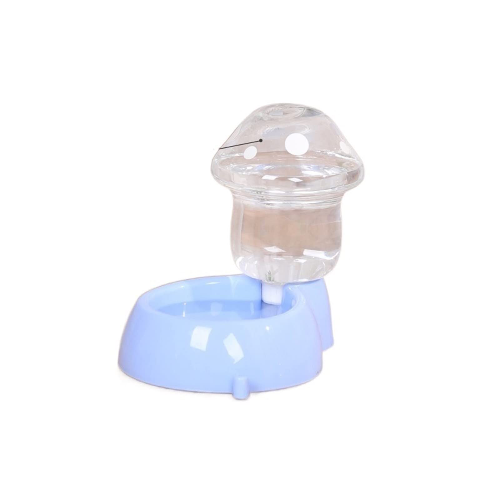 ZHANGNA Pet Aquarius, Pet Dog Bowl Automatic Water Feeder 1.8L Pet Food Bowl Drinking Bottle Cat Puppy Bowl Dog Feeding Bowl (Color : Water-Blue)