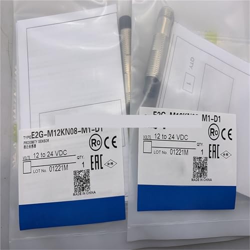 Sensor inductivo E2G-S08KS01-M1-B1 de proximidad metálica para automatización 4