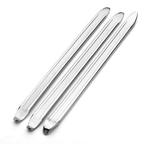 Fasmov Tire Iron Set - 3 Pcs Changing Tool Kit, Motorcycle Tire Spoons Iron Set, Remove Tool for Bike, Motorcycle, Scooter, Bicycle, Mower, 12 inch - Image 3