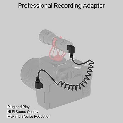 Cable de audio coaxial Cubilux 3.5mm macho a macho 1.8 ft miniatura 2
