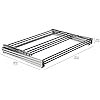 Amazon.com: Amazon Basics Foldable Portable Metal Clothes Drying Rack ...