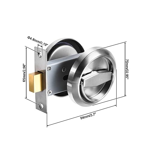 PATIKIL 4.8mm Round Recessed Pull Handle Knob - Image 2