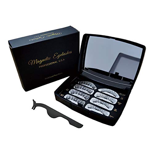 Preisvergleich Produktbild LGZY Magnetische Wimpern, 3D Künstliche Wimpern Wiederverwendbare Langlebigem Magnet Wimpern Natürlich Look,Dual Magneten Magnetic False Eyelashes 3 Verschiedene Arten von Wimpern