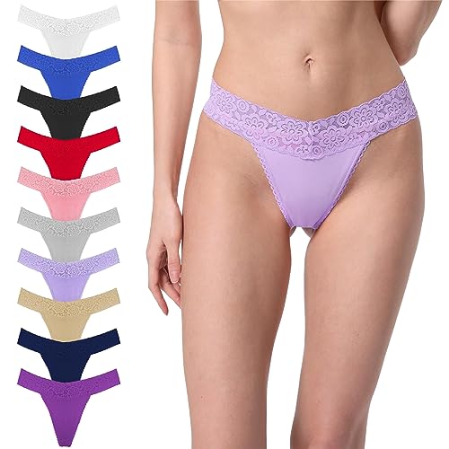PSEFNAGX T Back V-Shape Design Cotton Low Rise Soft Breathable Stretchy Panties Size XLarge