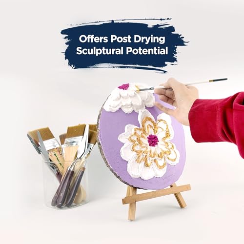 Bluebird Modeling Paste 800GM / 28.2oz - High Density, Acrylic Medium - for Texture and Thickness, Dimension Additive (800GM)