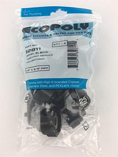 Ecopoly 32811 SWV Elbow, 1/2