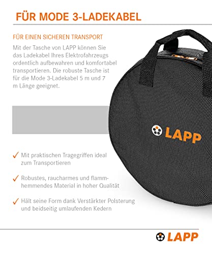 Lapp Mobility Tasche für Mode 3 Ladekabel/Schwarz