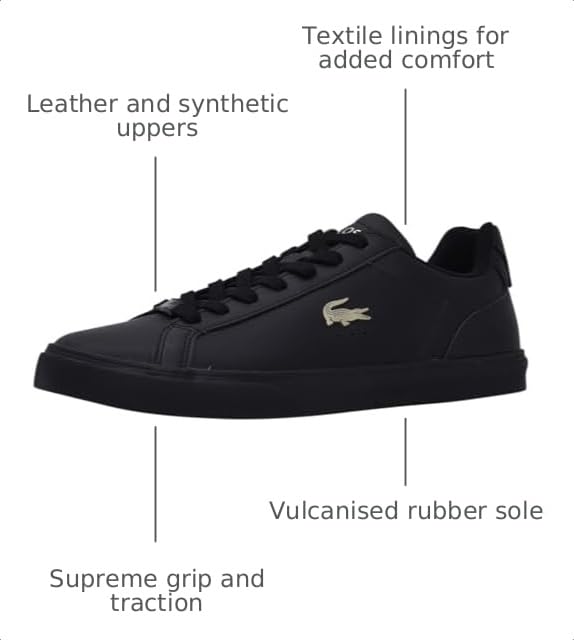 Image of Lacoste Men's Men's Lerond Pro Leather Sneakers